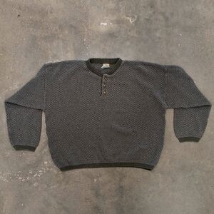 Oversized Pale Green Knit Sweater